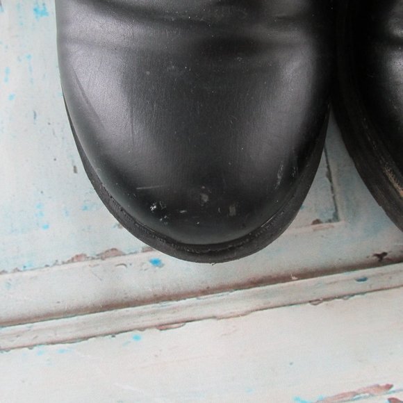 Time and Tru Black Combat Boots - Picture 8 of 13
